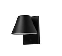 Lexon Hellonite lampada solare bianca ricaricabile automaticamente grazie a un pannello solare con 6 ore di autonomia. (Nero)