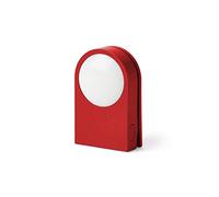 Lexon LUCIE - Mini luce LED a clip (Rosso)