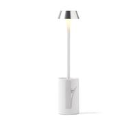 Lexon MIMI - Lampada da lettura con pinzette, luce da lettura a letto, supporto incluso per comodino, 9 colori LED, accessorio per lettore ricaricabile USB-C - Alu lucido