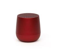 Lexon Mino+ - Altoparlante ricaricabile Bluetooth (rosso scuro)