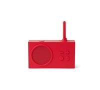 Lexon TYKHO 3 Altoparlante Bluetooth + Radio FM - Rosso scuro