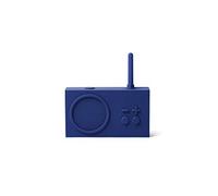 Lexon TYKHO 3 Altoparlante Bluetooth wireless e radio FM, resistente agli spruzzi e ricaricabile, blu scuro