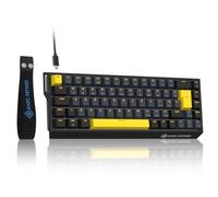 LexonElec MAGIC-REFINER X68 HE Tastiera Meccanica da Gaming Rapid Trigger 8000Hz, QWERTY Layout 60% Backlit RGB Cablata, Precisione RT di 0,04mm, Magnetic Switch, Attuazione Regolabile - Nero Stella