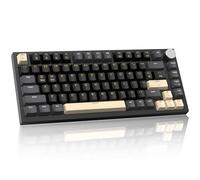 LexonElec x ATTACK SHARK K85 Tastiera Meccanica Switch Magnetico, Rapid Trigger, Cloud Driver, Cablata TKL 75% Hot-swap Tastiera QWERTY con Backlit RGB LIGHTSYNC & Manopola per Win/Mac - Star Nero
