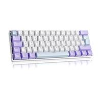 LexonElec x MAGIC-REFINER Keyboard da Gioco Cablata MK37 UK Layout 60%, Interruttore Magnetico Hot-swap, 8000 Hz Rapid Trigger, Precisione RT 0,04 mm, Latenza 0,125 ms, RGB Backlit per PC/Mac(Viola)