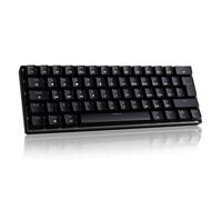 LexonElec x MAGIC-REFINER Keyboard da Gioco Cablata MK37 UK Layout 60%, Interruttore Magnetico Hot-swap, 8000 Hz Rapid Trigger, Precisione RT 0,04 mm, Latenza 0,125 ms, RGB Backlit per PC/Mac(Nero)