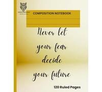 Lexora Student Composition Wide Ruled Notebooks: With Daily Motivation