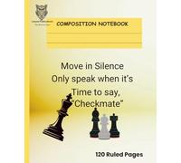 Lexora Student Composition Wide Ruled Notebooks: With Daily Motivation: Checkmate