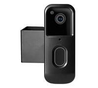 Lexsyn Supporto per campanello - Montaggio semplice | Per il montaggio del campanello video - per negozi e case private come hotel e appartamenti