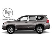 Lexus GX 460 Acciaio Inox Cromo Pilastro Paletti Da Luxury Trims 2010-2019 (8pc)