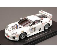 MODELLINO AUTO STATICO EBBRO LEXUS LFA #119 NURBURGRING VLN RACE 2011 SCALA 1:43