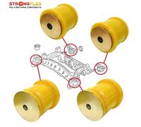 Lexus SC300 SC400, KIT BOCCOLE SPORT PER TELAIO POSTERIORE, SOTTO-CASSA