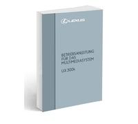 Lexus UX 300h Navigazione manuale di istruzioni tedesco