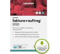 Lexware fakturaauftrag 2025 "unbegrenzte Laufzeit" Download Contabilità NEW