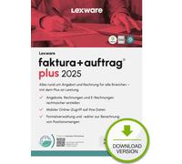 Lexware fakturaauftrag plus 2025 Download Jahresversion (365-Tage) Contabilità 1 anno/i NEW