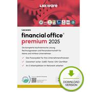 Lexware financial office premium 2025 Download Jahresversion (365-Tage) Contabilità 1 anno/i NEW