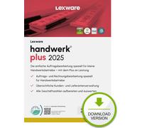 Lexware handwerk plus 2025 Download Jahresversion (365-Tage) Analisi finanziaria 1 anno/i NEW