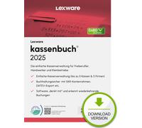 Lexware kassenbuch Version 23.00 (2025) "unbegrenzte Laufzeit" Download Contabilità 1 anno/i NEW