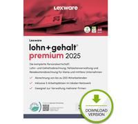 Lexware lohngehalt premium 2025 Download Jahresversion (365-Tage) Contabilità 1 anno/i NEW