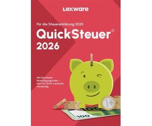 Lexware QuickSteuer 2026 (Steuerjahr 2025)