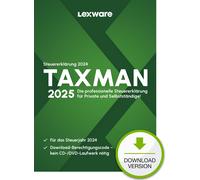 Lexware TAXMAN 2025 Download Dichiarazione dei redditi 1 licenza/e NEW