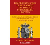 Ley Orgánica 2/2023, de 22 de marzo, del Sistema Universitario (España)