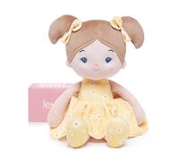 LeyaDoll Bambola morbida(12''), la mia prima bambola di pezza per il regalo di compleanno di una bambina di 1 anno, regalo di battesimo e Natale per bambina e neonati-Daisy Girl-Yellow