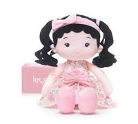 LeyaDoll Bambola morbida(16''), la mia prima bambola di pezza per il regalo di compleanno di una bambina di 1 anno, regalo di battesimo e Natale per bambina e neonatiFBA-Daydream-Princess-Peony