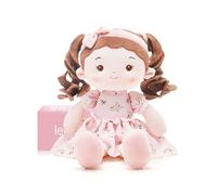 LeyaDoll Bambola morbida(16''), la mia prima bambola di pezza per il regalo di compleanno di una bambina di 1 anno, regalo di battesimo e Natale per bambina e neonati-Princess Breeze