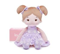 LeyaDoll Bambola morbida, 30,5 cm, ottima idea regalo per il tuo piccolo (viola)
