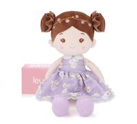 LeyaDoll Bambola morbida (40 cm), la mia prima bambola di stoffa per bambine di 1 anno, regalo di compleanno, per bambini