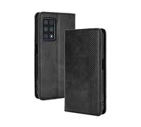 LEYAN Cover per Cubot X30, Custodia Folio in Pelle Flip Wallet Libro Case con Portafoglio, Premium PU/TPU Magnetica Cover con Supporto di Stand/Carte Slot (Nero)