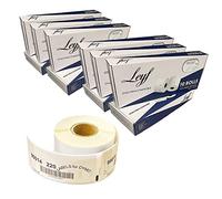 Leyf 100 rotoli Dymo Label 99014 54 mm x 101 mm stampante termica 220 etichette 100% compatibile con Dymo - Seiko