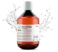 Leyf 500 ml Glicerina E422, Perfetto per il fai da te, Grado farmaceutico 99,5% di purezza, Grado alimentare, Materia prima VG, Puro, Vegano, Ph. Eur/USP