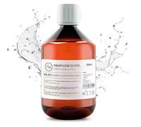 Leyf 500 ml glicole propilenico 99,5%, qualità farmaceutica, flacone da 0,5 l di glicole propilenico, qualità alimentare E1520, materiale grezzo PG, puro, vegano, Ph. Eur/USP