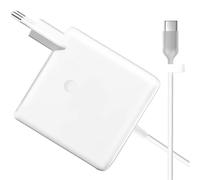 Leyf Caricatore rapido per Mac Book da 30 W, tipo C (cavo USB-C) / compatibile con Apple iPad Pro (2018 e successivi), iPad Air (2020 e successivi), Samsung, Xiaomi/adattatore di alimentazione, spina