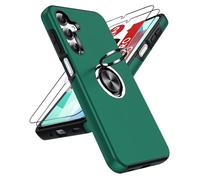 LeYi Cover per Samsung A16/A 16 5G/4G, Custodia in TPU [2 Pellicole in Vetro Temperato] Supporto Anello Magnetico Rotabile 360°, Antiscivolo Militare Case per Samsung Galaxy A16/A 16