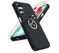 LeYi Cover per Samsung A16/A 16 5G/4G, Custodia in TPU [2 Pellicole in Vetro Temperato] Supporto Anello Magnetico Rotabile 360°, Antiscivolo Militare Case per Samsung Galaxy A16/A 16