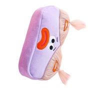 LEYILE Astuccio per matite in peluche a forma di cartone animato, grande capacità, con cerniera, astuccio in peluche, regalo per ragazzo ragazza studente