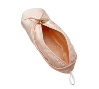 LEYILE Borsa per il trucco con scarpe da balletto, elegante borsa per cosmetici, perfetta per gli appassionati di danza classica e collezionisti di cancelleria, come da immagine, 22 x 12 x 3 cm, come