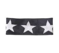 LEYILE Fascia lavorata a maglia per le donne Sport Hairband Cinque punte Stella Fasce Femminile Elastico Headwrap Accessori per la testa Atletica