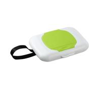 LEYILE Porta salviette riutilizzabile da viaggio riutilizzabile contenitore per salviette umidificate per bambini Scatola da appendere per passeggini e salviette dispenser
