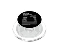 Leyla Dichiarazione Nutrizionale Nome Divertente PopSockets PopGrip per MagSafe