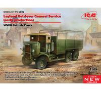 Leyland Retriever General Service early prod. WWII British Truck 1:35 Model Kit