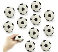 Leyrens 12 pezzi Mini Pallone da Calcio, Ø 6 cm Pallina in PU Calcio Antistress, Mini Giocattolo-Calcio, Regali creativi per bambini, Giocattoli antistress, per bambini e adulti