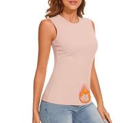 LEYSHE Intimo Termico Donna Invernale Maglia Termica Maglie Termiche Sottogiacca Classica Canotta Donna