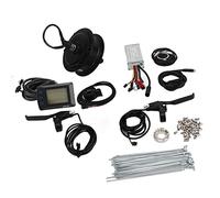 LEYT Kit Motore Cassetta Mozzo Ruota Posteriore Bicicletta, Controller 22A Display Dati a Basso Rumore 36V 500W Dissipazione del Calore Durevole per la Modifica (per Raggi da 26 Pollici)