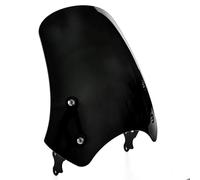 LEYYYPQM Parabrezza Touring per Moto Yamaha XSR 900 2016-2021, Nero, Policarbonato (PC), Frontale e Interno, Motocicletta