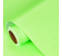 LeZakaa Rotolo di carta da regalo verde opaca, tinta unita, fluorescente, per compleanno, San Valentino, festa della mamma, vacanze, 43,2 x 32,8 m