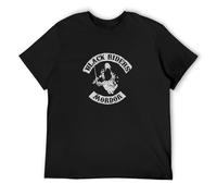 LEZHONGQIU Black Riders McLord of Nazgul Biker Fun The Patch Rings Mordor Sauron Men's T-Shirt Unisex Black Men Tees S